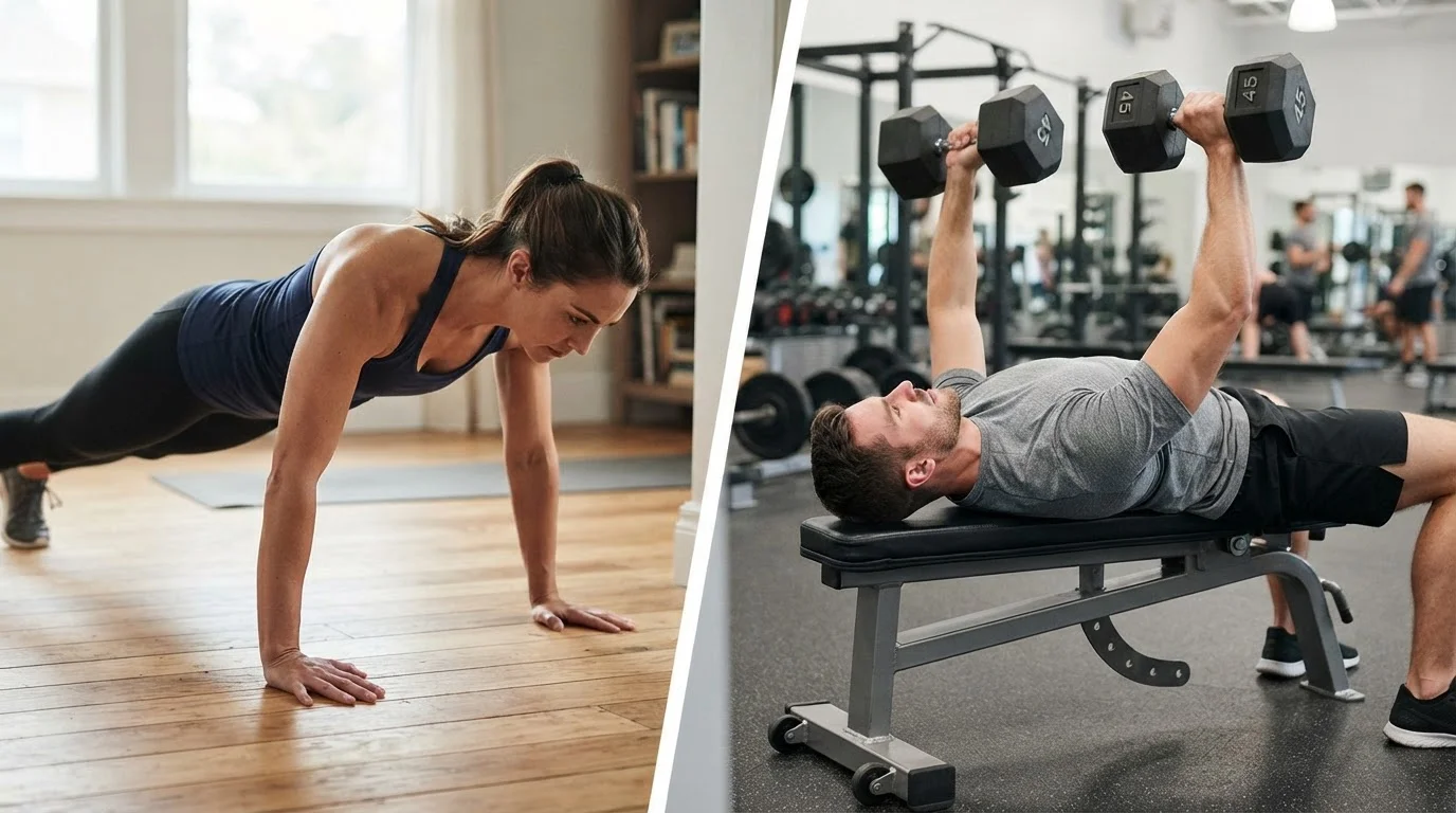 Bodyweight Training vs. Free Weights: Choosing the Right Resistance for Your Goals