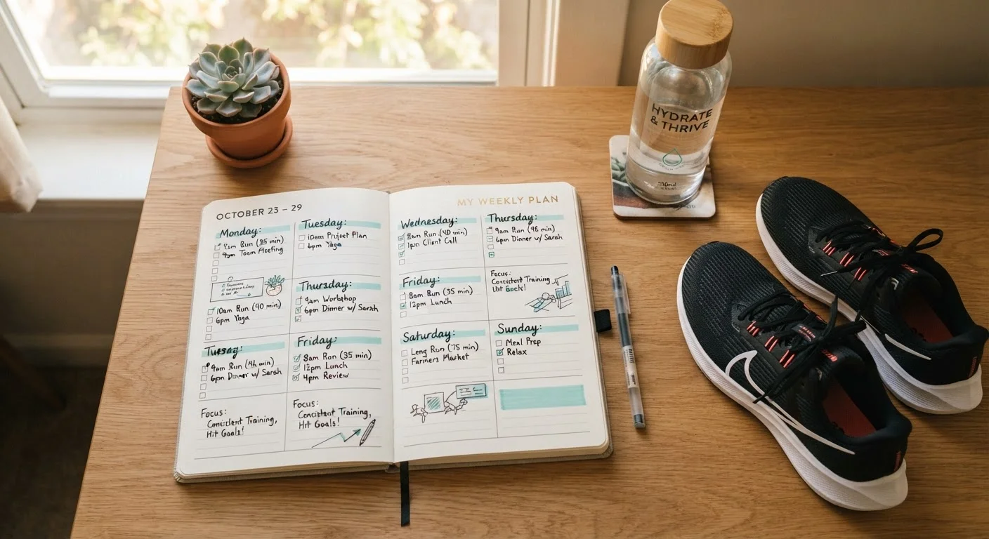 Building a Weekly Exercise Schedule That Actually Sticks