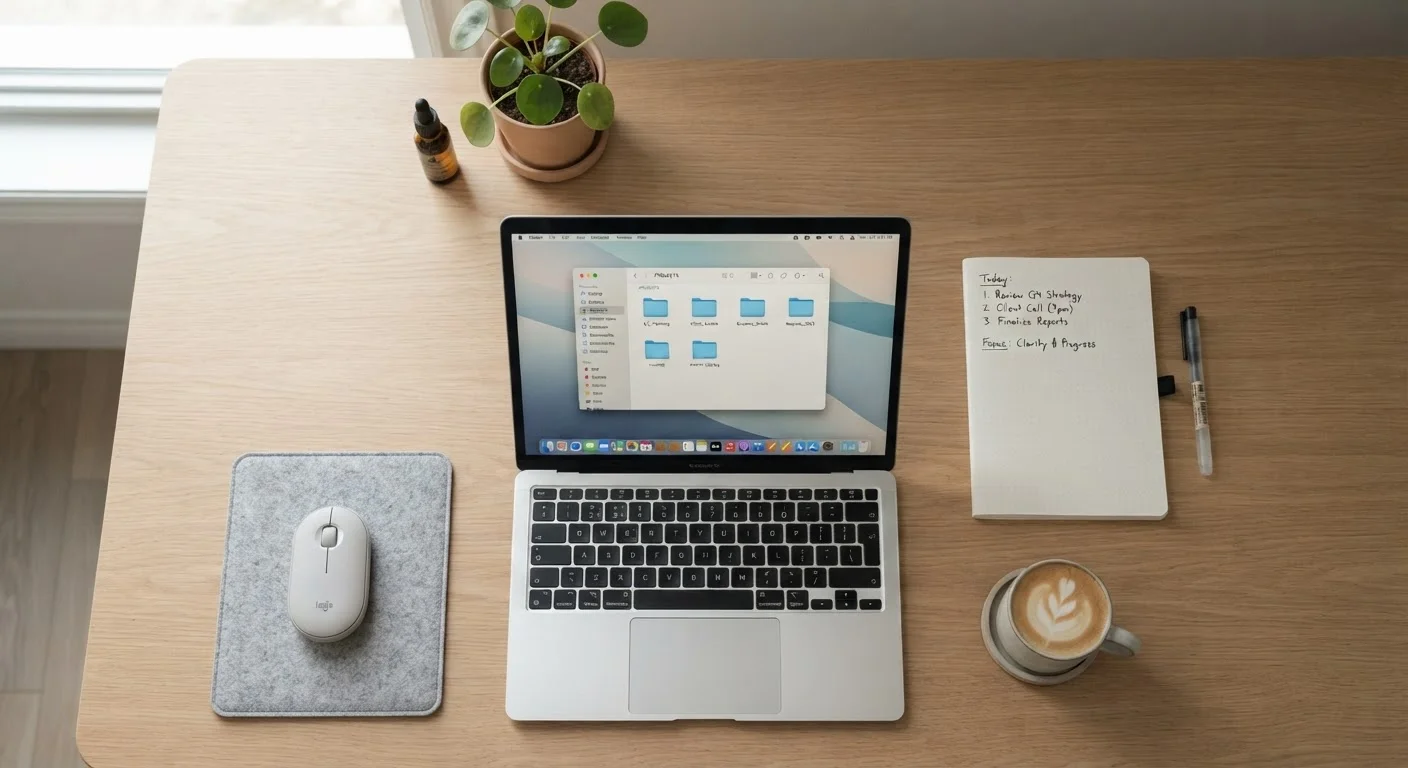 Digital Clutter: A Practical Approach to Organizing Your Files and Apps