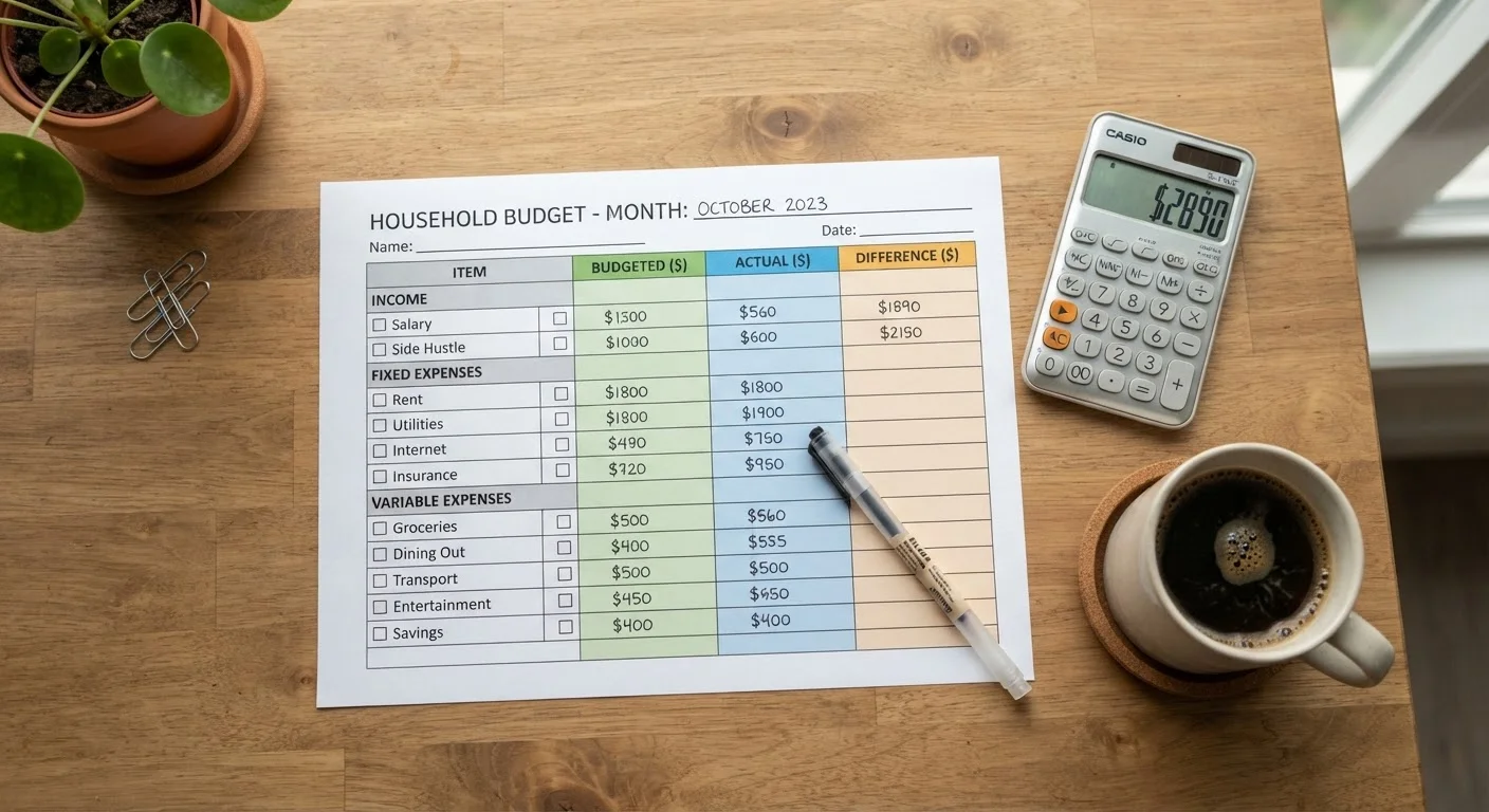 How Fixed, Variable, and Periodic Expenses Work in a Budget