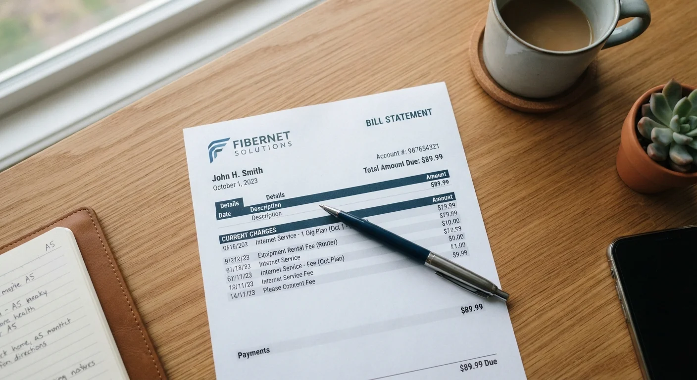 How to Read Your Internet Bill and Understand Every Line Item