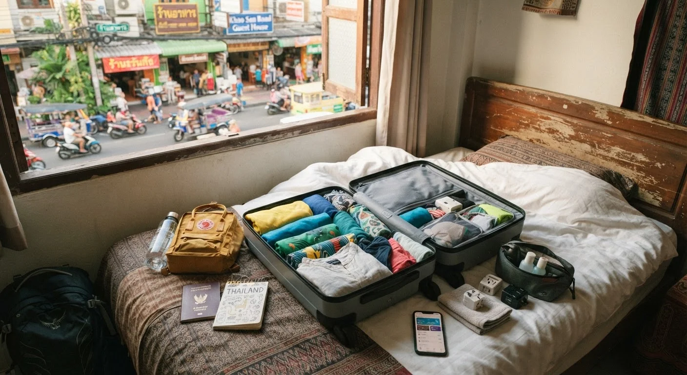 Living Out of a Carry-On Across Southeast Asia: What Actually Works