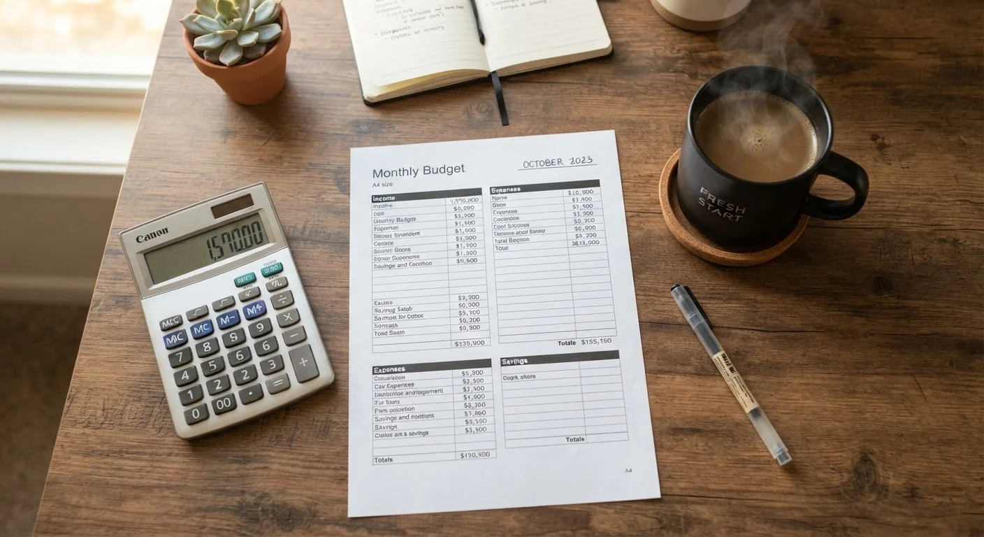 Monthly Budget Review Checklist