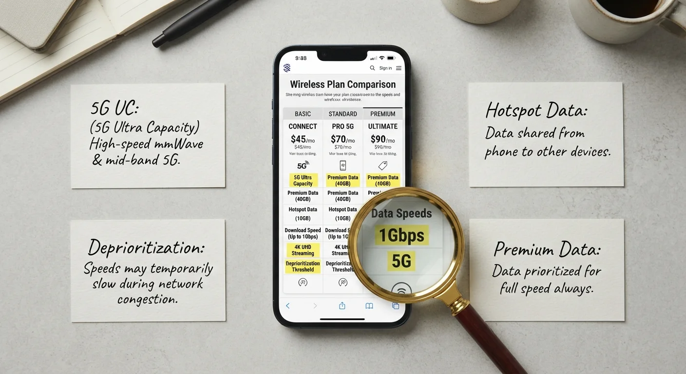 Phone Plan Glossary: 30 Terms Carriers Use and What They Actually Mean