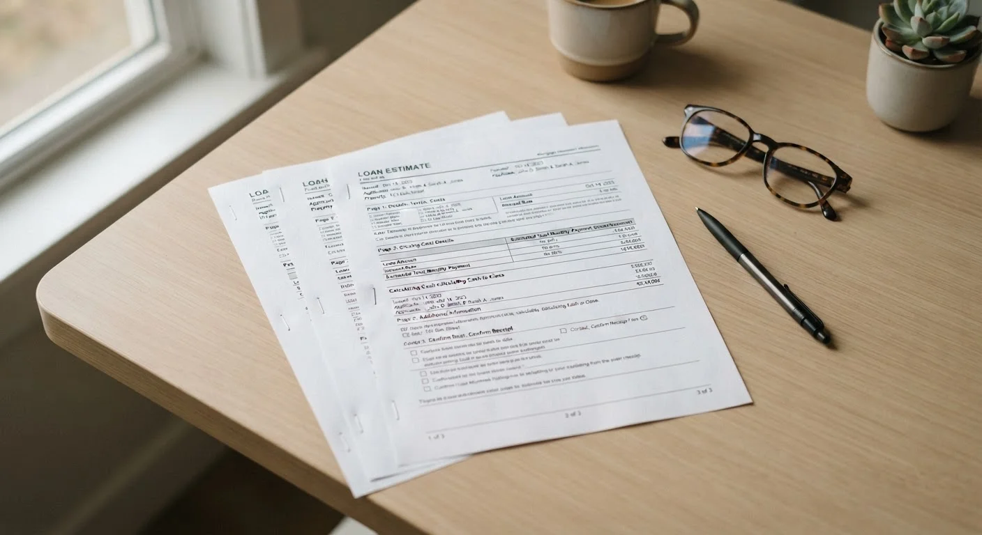 Reading a Loan Estimate Without Getting Lost