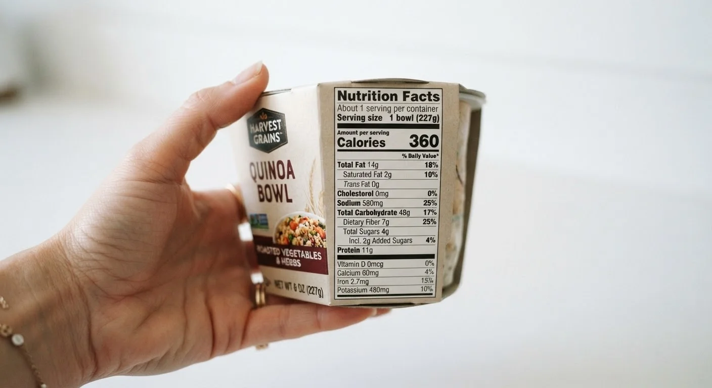 Reading a Nutrition Label Without Getting Lost in the Fine Print