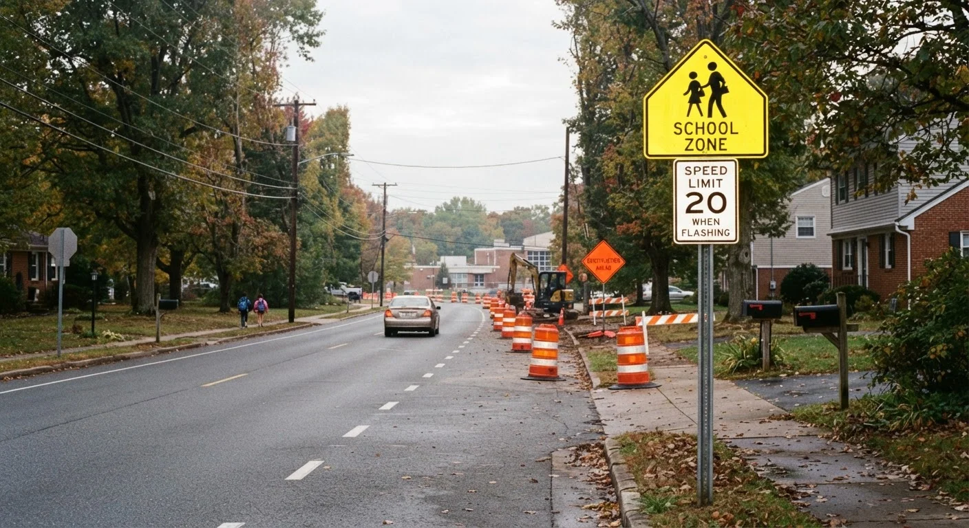 School Zone and Work Zone Laws Every Driver Should Know
