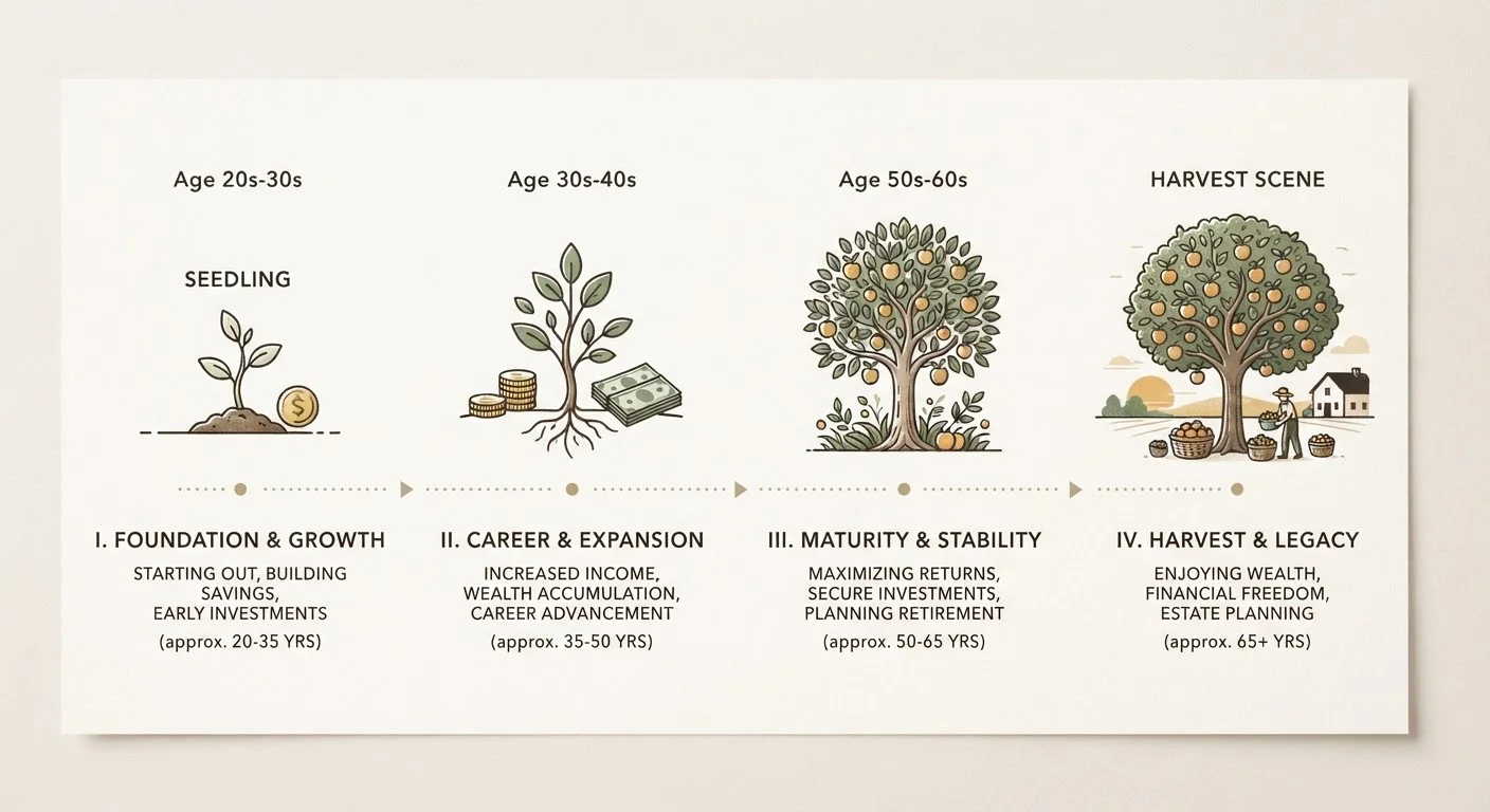 The Life Stages of a Financial Plan