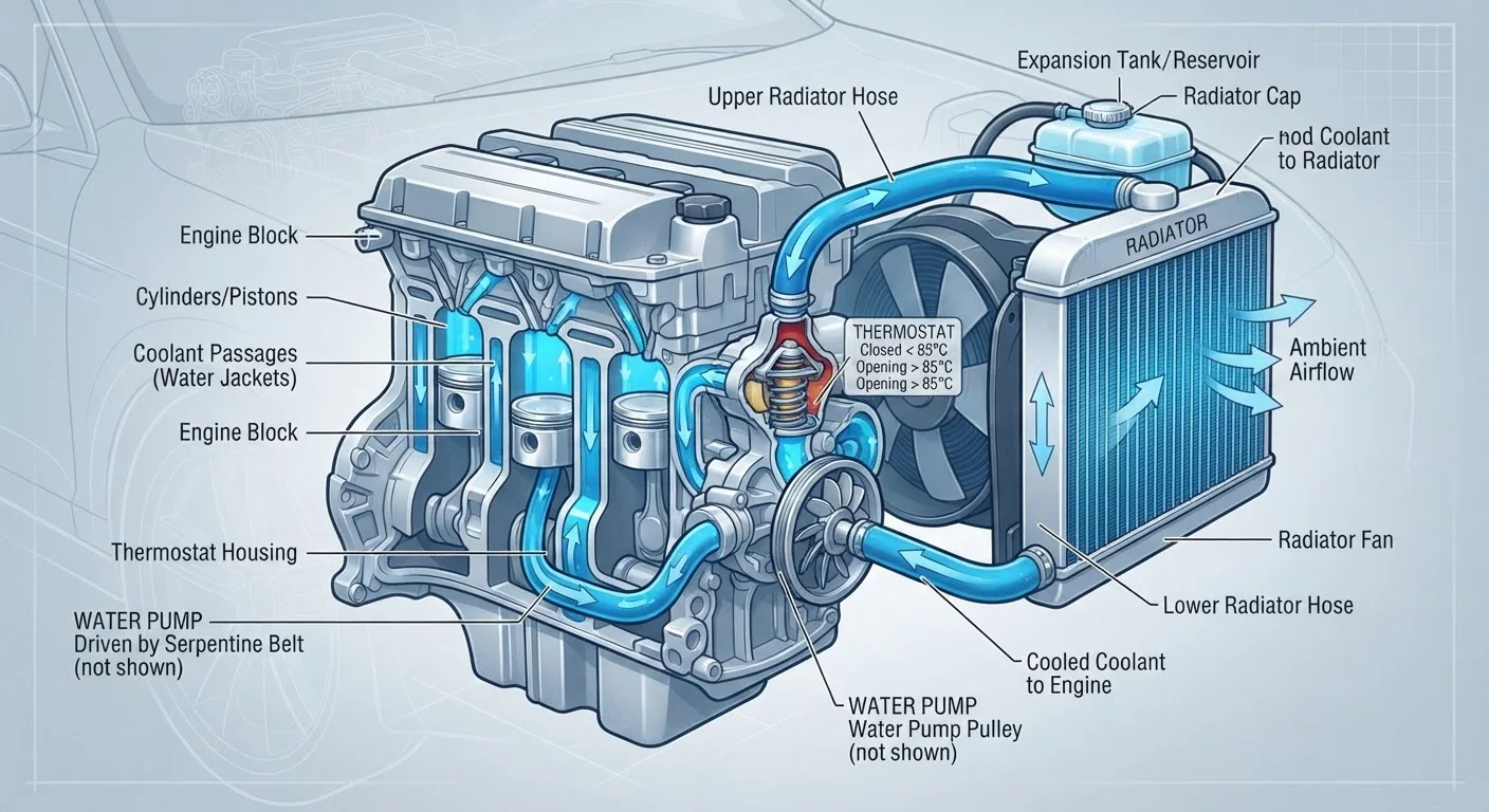 What Your Car's Cooling System Actually Does — and How to Keep It Healthy